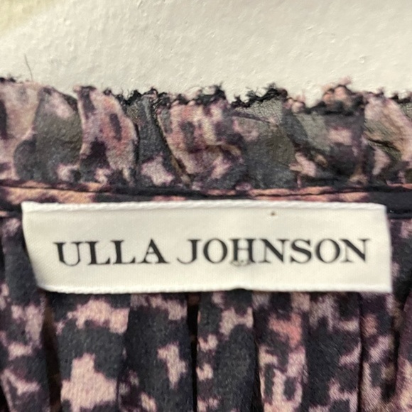 Ulla Johnson 100% Silk Aryn Flutter‎ Sleeve Boho Blouse - 6 - Picture 8 of 12